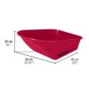 Carretilla 6 ft3 Imponchable, mangos de madera, Truper - Imagen 2